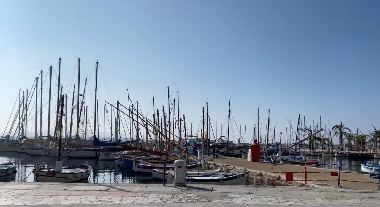 Les Nuits Etoilees, Studio Terrasse Apercu Mer, Tres Lumineux, Ac, 100M Du Port Sanary Exteriör bild